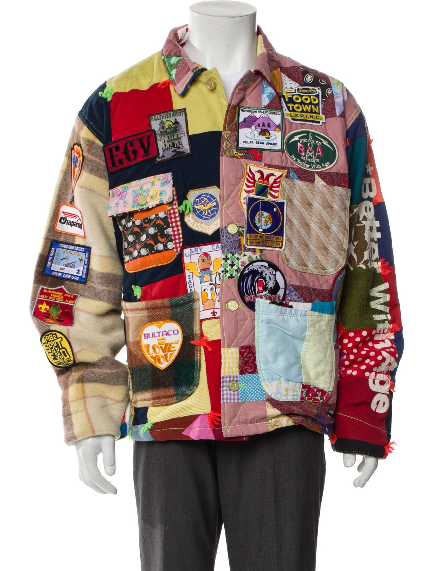 Better With Age Printed Jacket