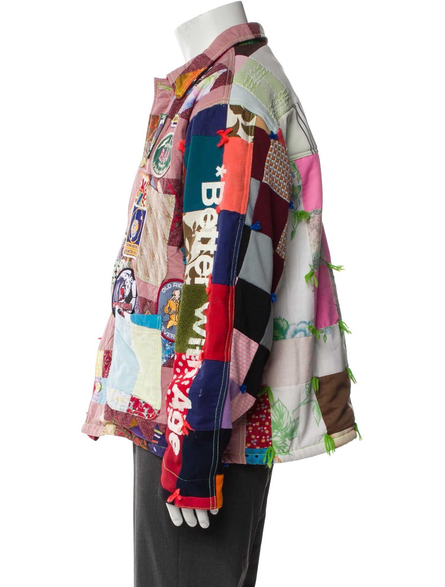 Better With Age Printed Jacket