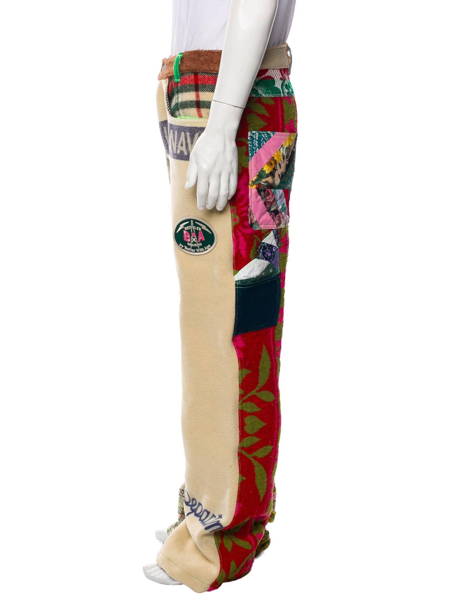 Better With Age Plaid Print Pants