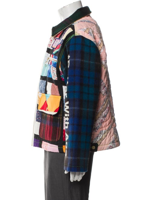 Better With Age Printed Denim Jacket