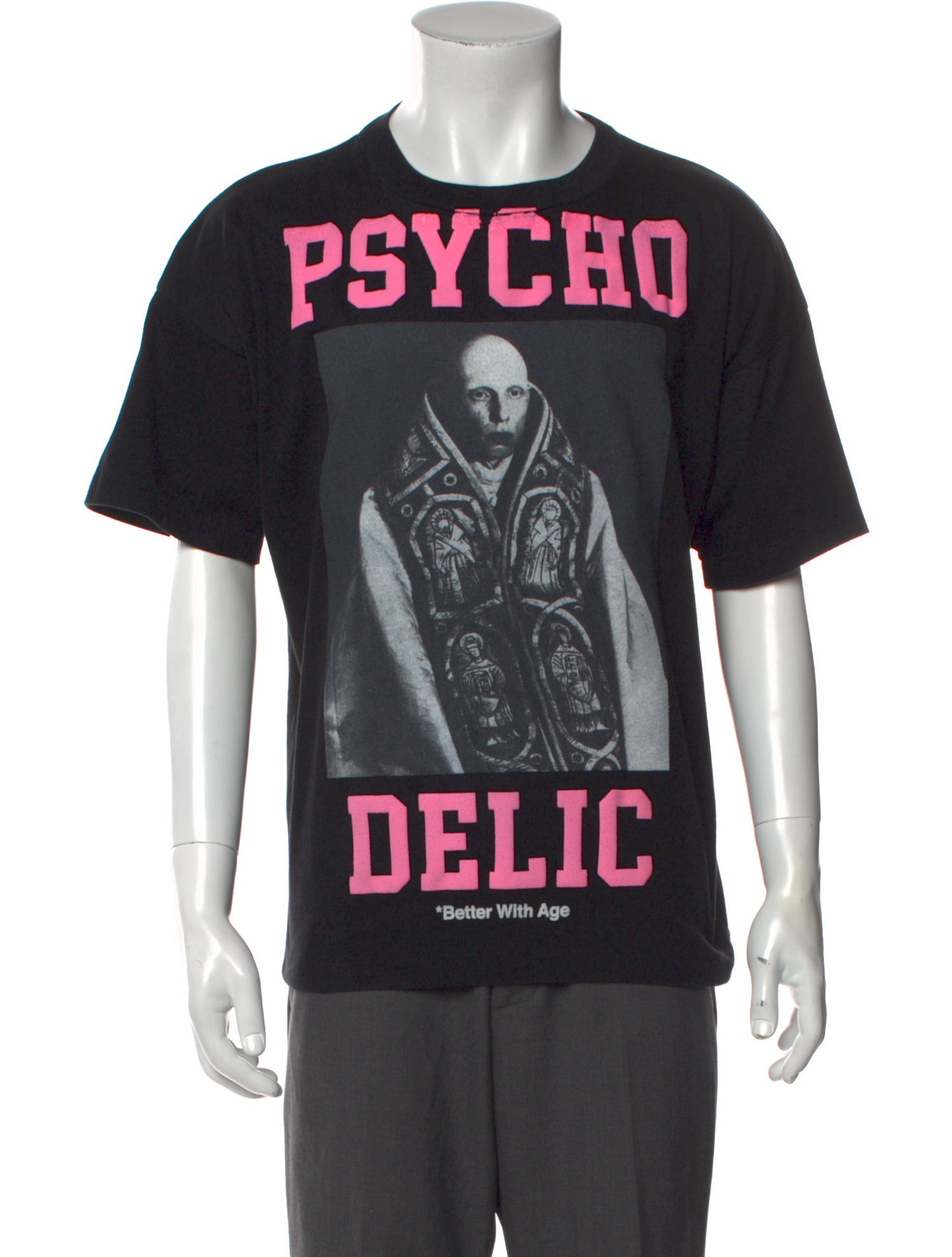 Better With Age Graphic Print Crew Neck T-Shirt