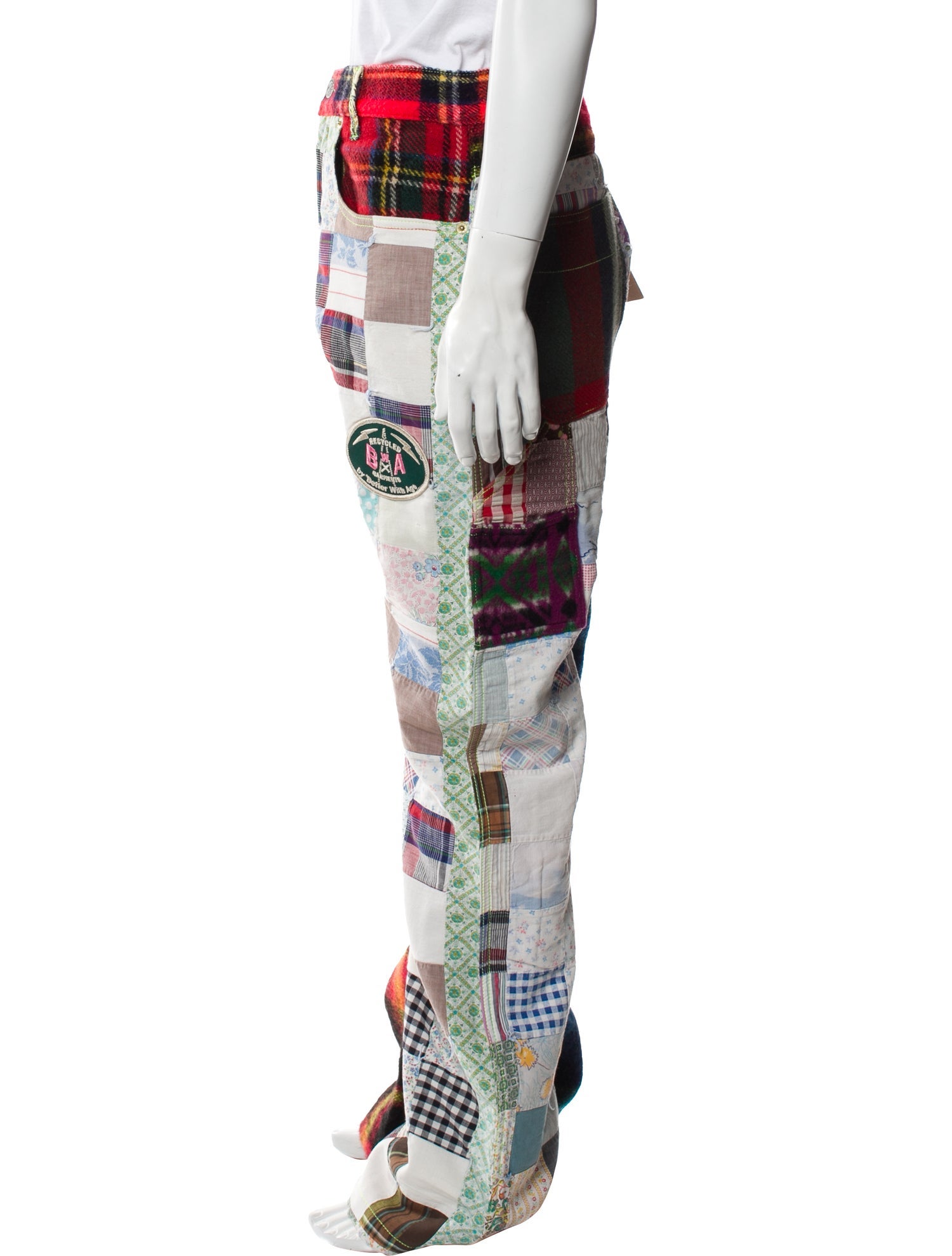 Better With Age Plaid Print Joggers