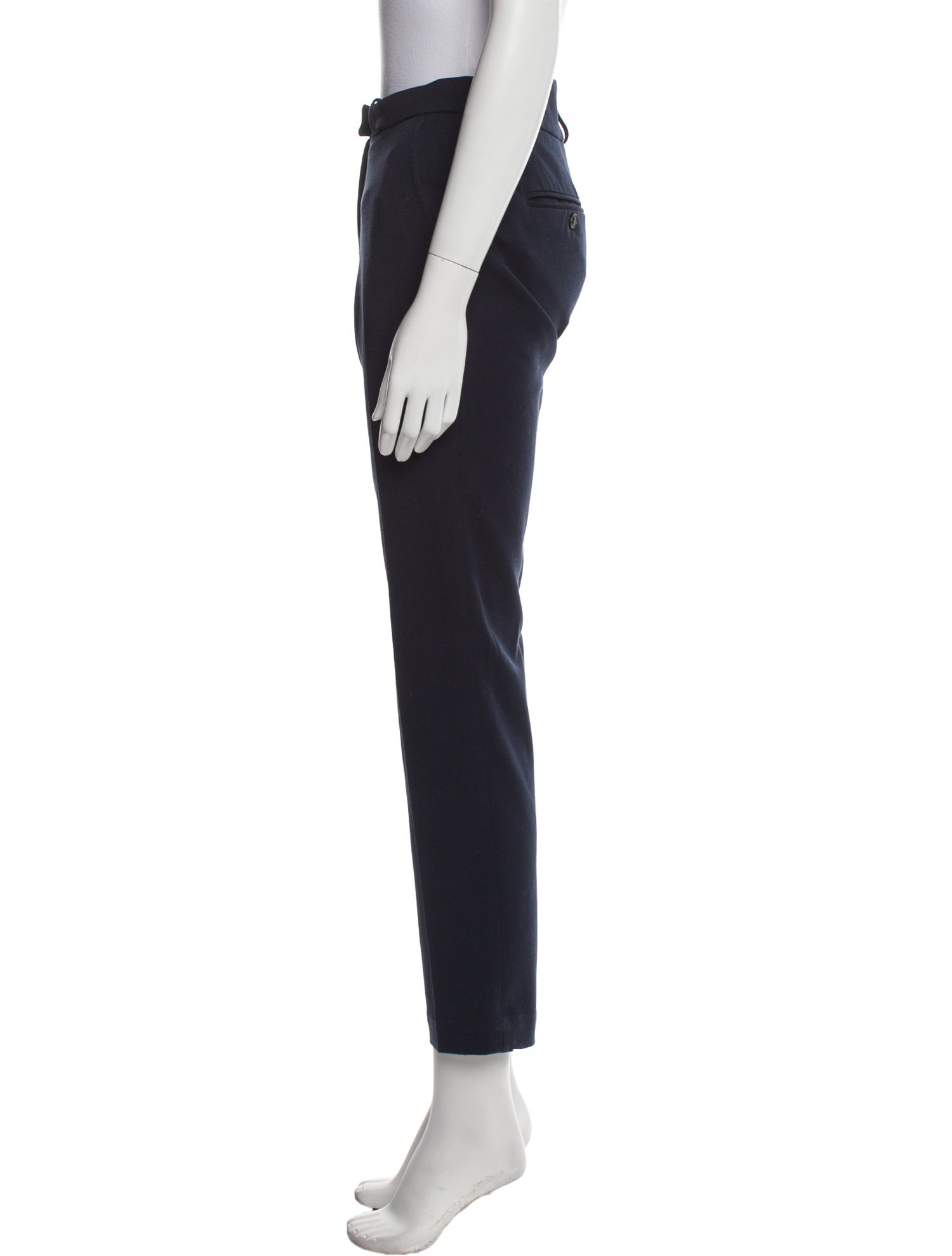 Bellestone Virgin Wool Straight Leg Pants