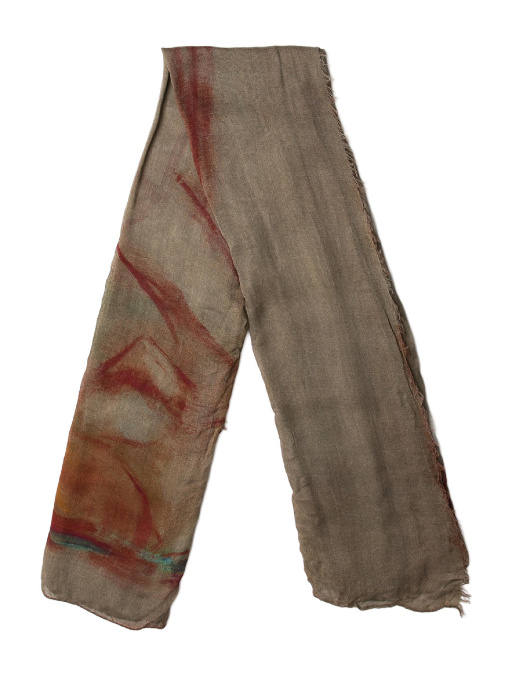 Bene Confidential Printed Bandeau Silk Scarf