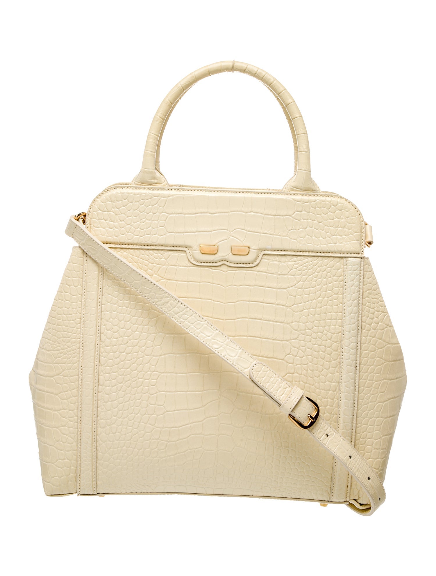 Bene Leather Top Handle Bag
