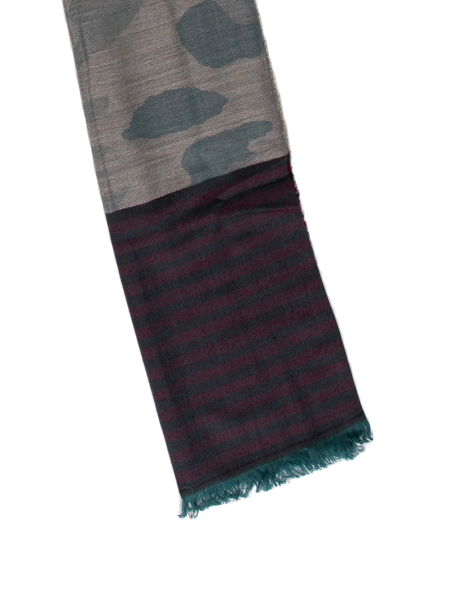 Begg & Co Merino Wool Printed Scarf w/ Tags