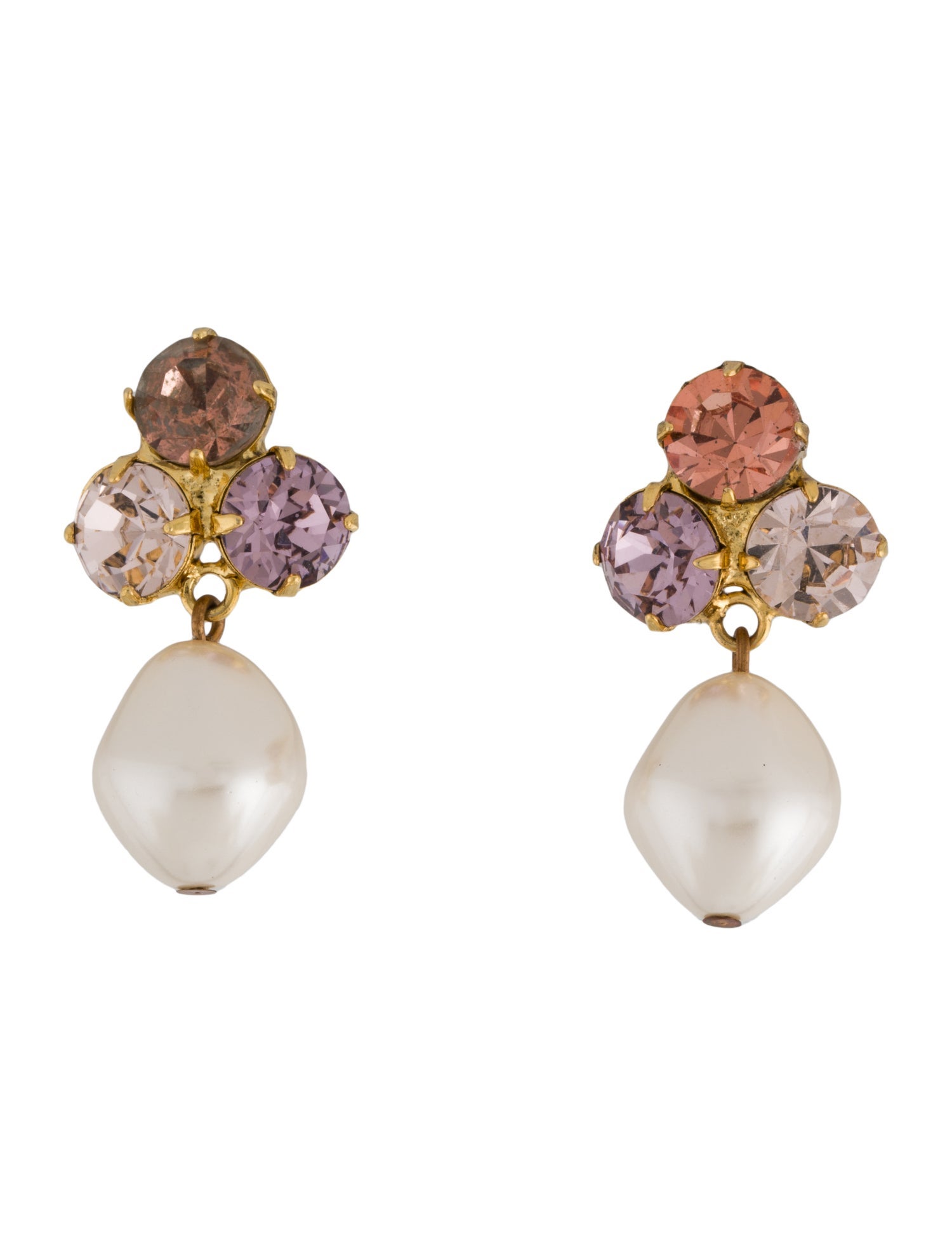 ◇TATIANA◇ Moissanite pearl earrings_EC1761 846c4f5da5bf460ca4eb73e7659365