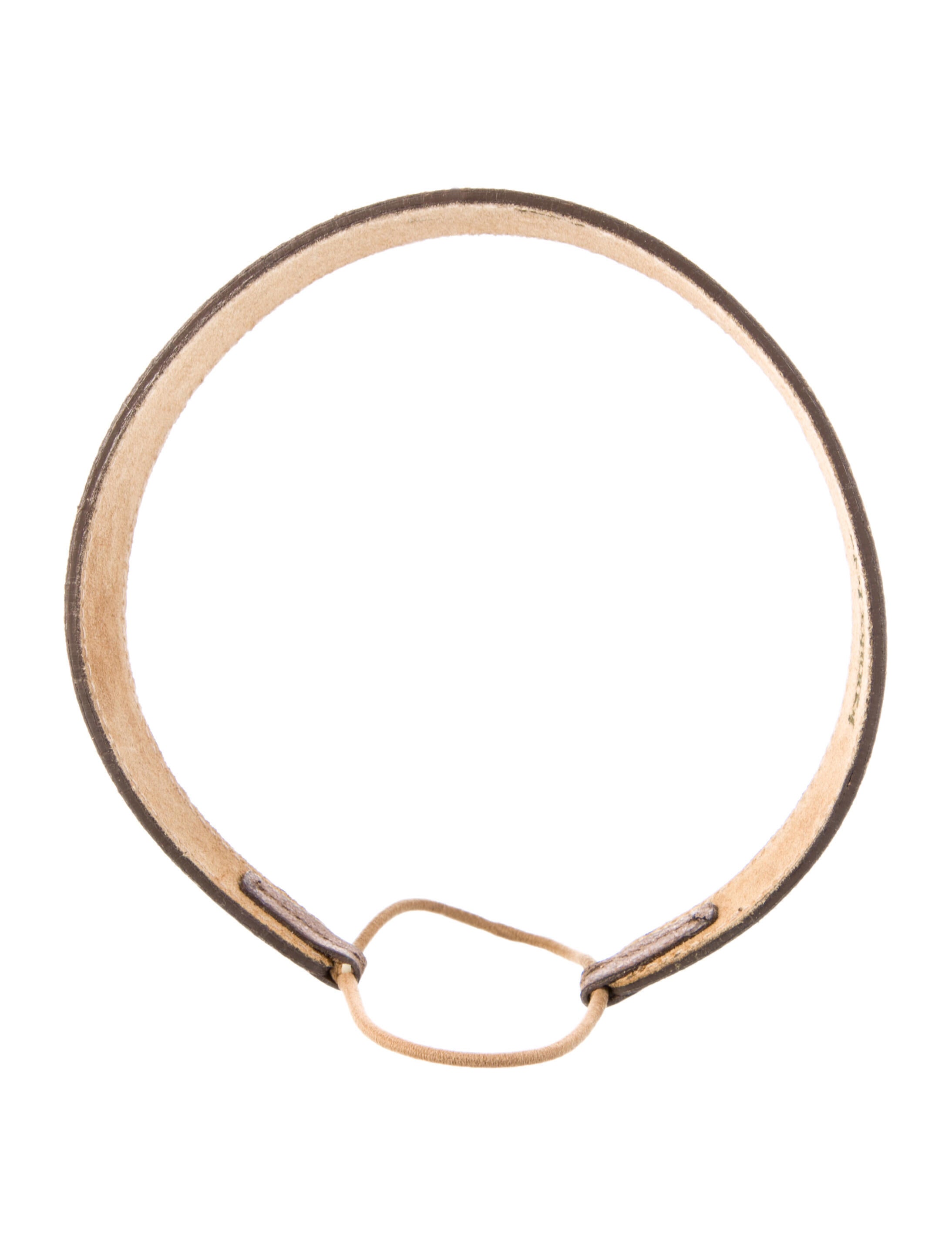 Jennifer Behr Leather headband