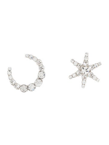 Jennifer Behr Stud Crystal Maristela Earrings