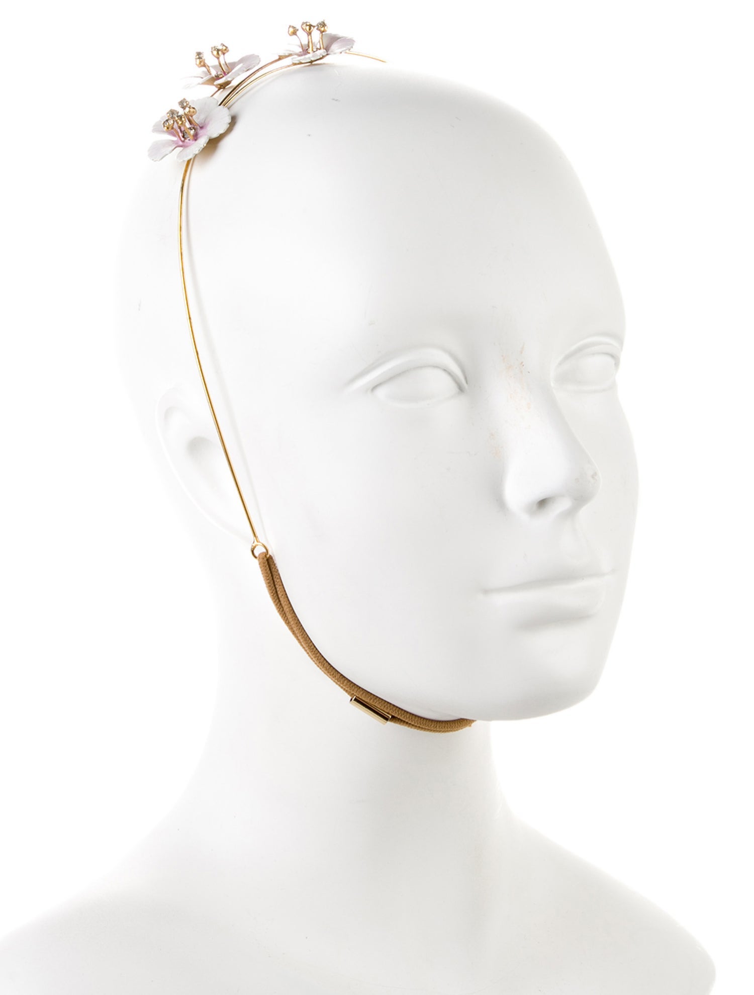 Jennifer Behr Floral Crystal Embellished Headband