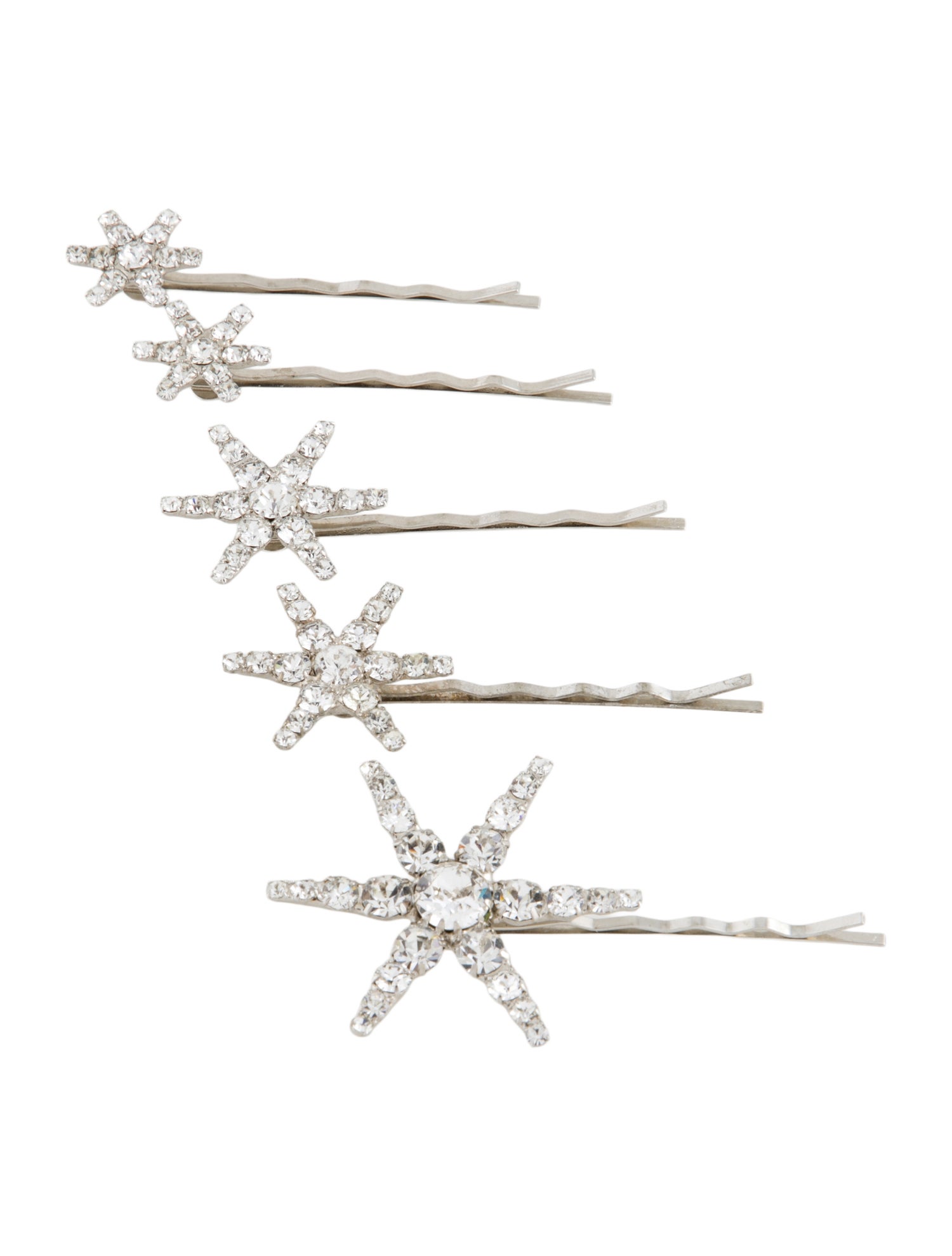 Jennifer Behr silver metal color hair clip