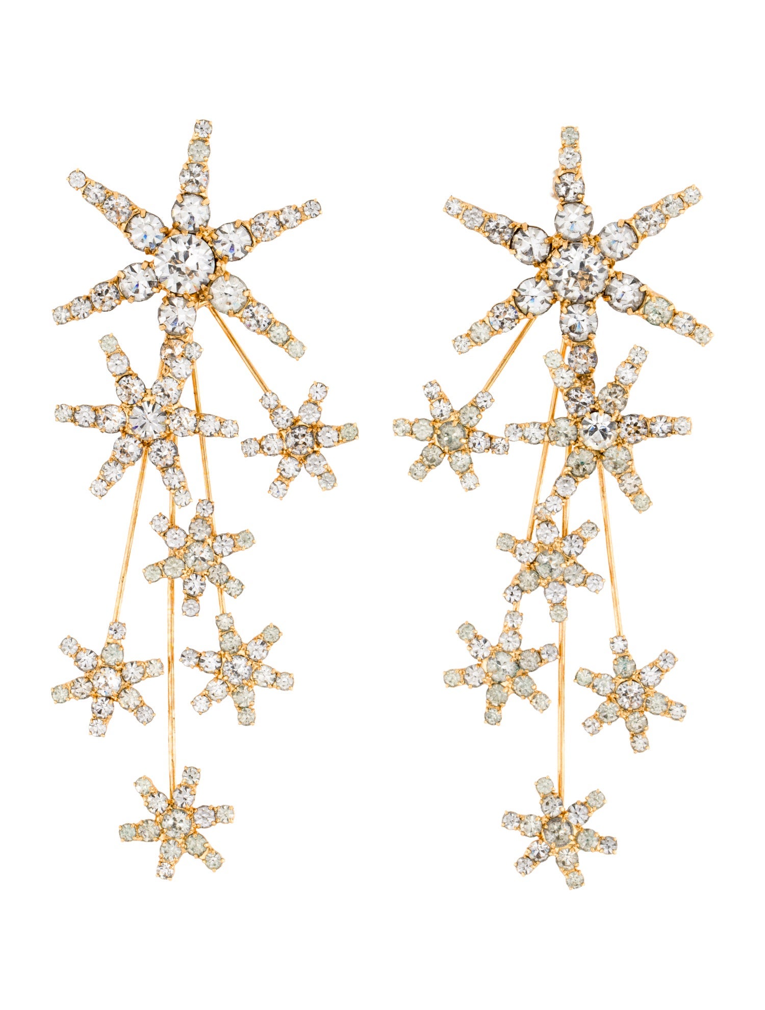 Jennifer Behr Crystal Leandra Earrings