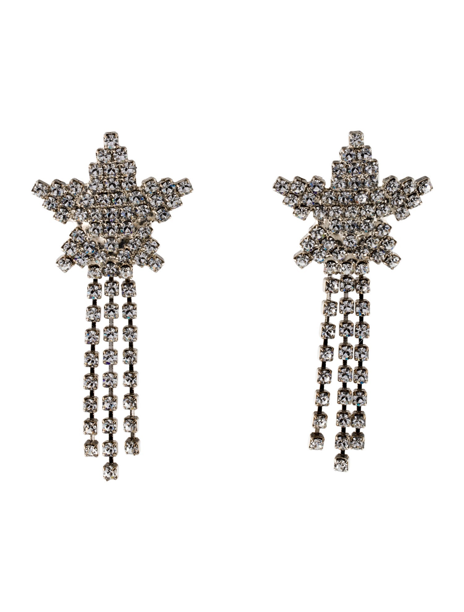 Jennifer Behr Crystal Shooting Star Drop Earrings