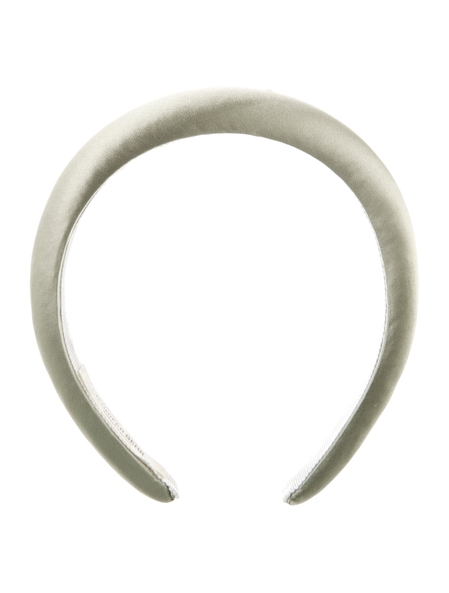 Jennifer Behr green satin headband