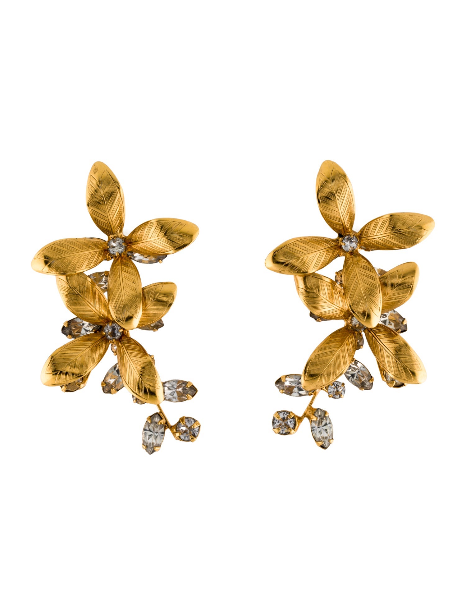 Jennifer Behr Layla Crystal Drop Earrings