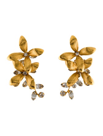 Jennifer Behr Layla Crystal Drop Earrings