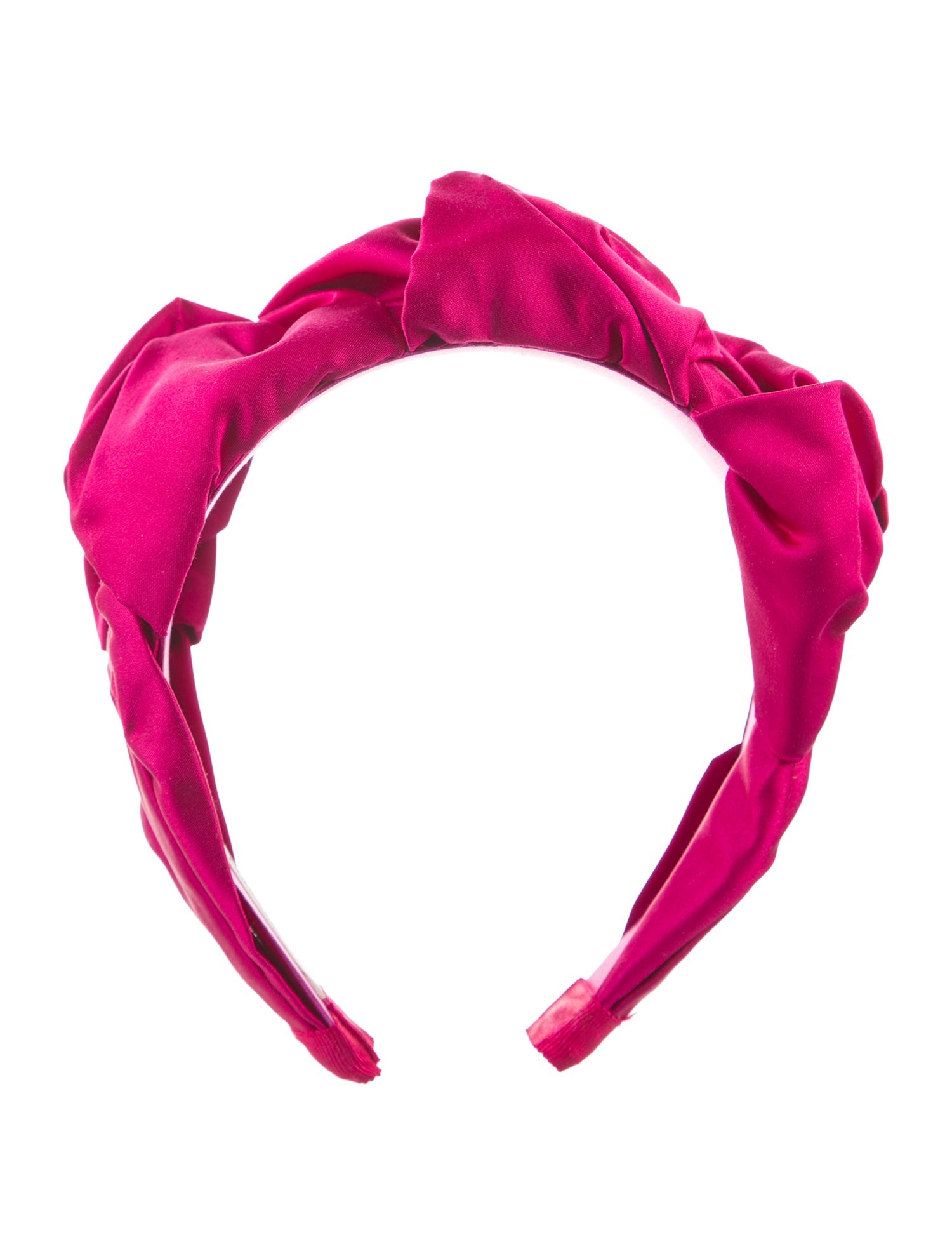 Jennifer Behr Satin Ruffle Headband