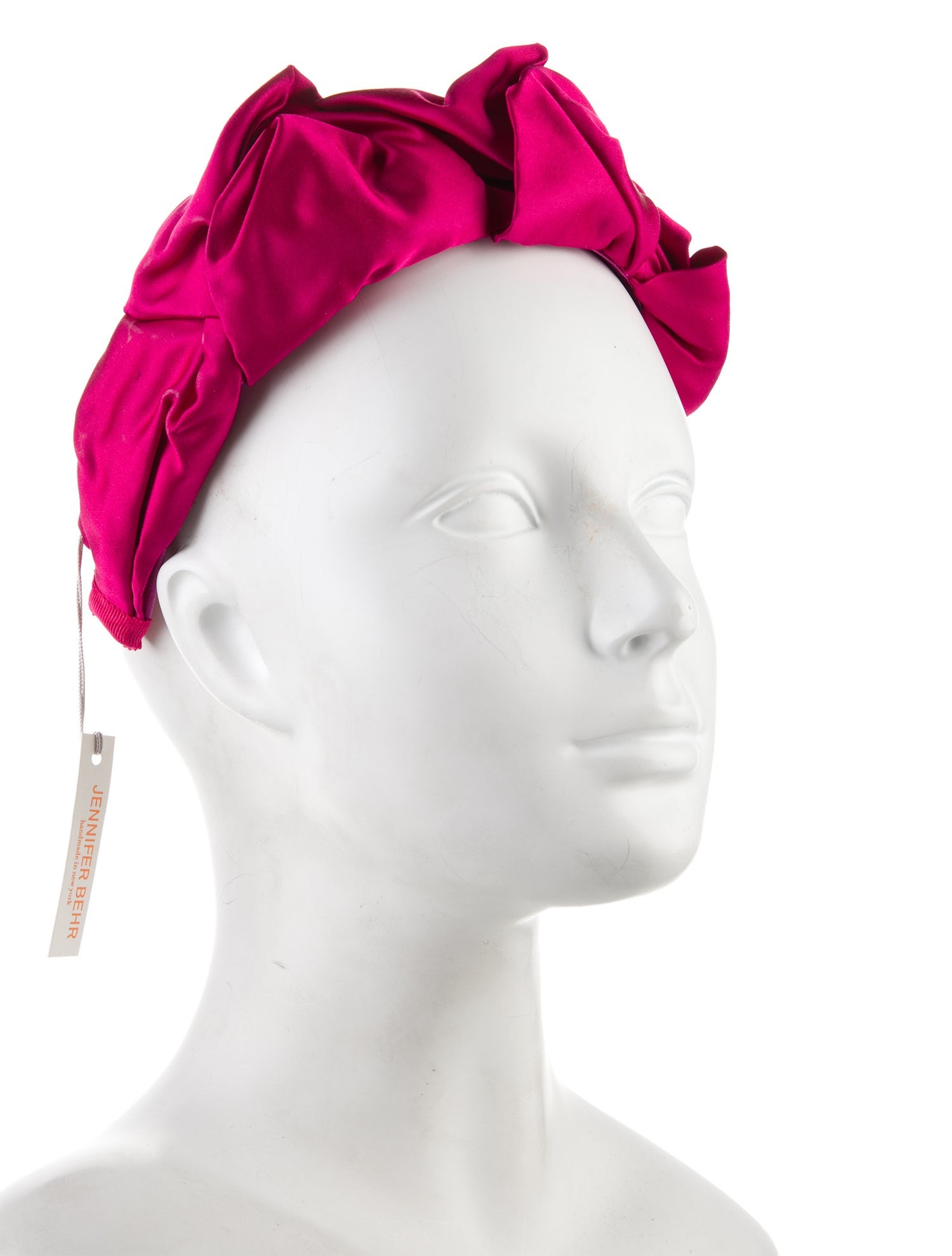 Jennifer Behr Satin Ruffle Headband