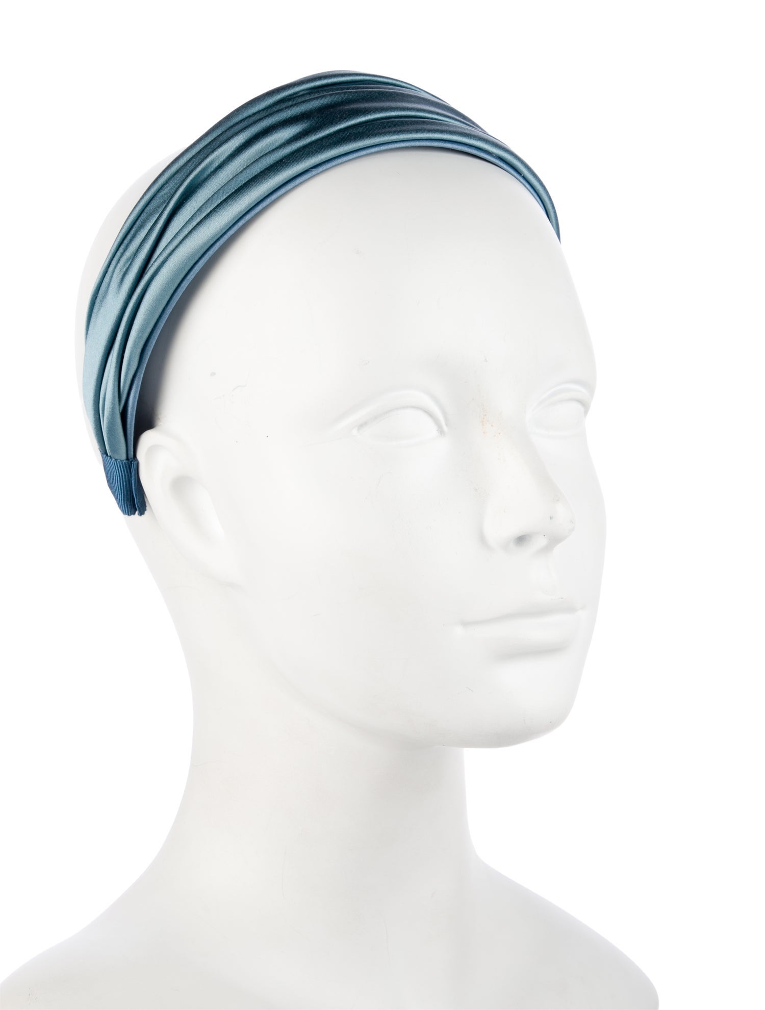 Jennifer Behr Jennifer Behr Blue Satin Headband