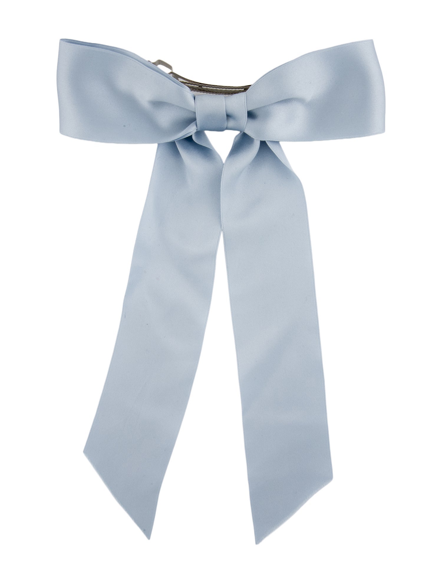 Jennifer Behr Satin Blue Bow