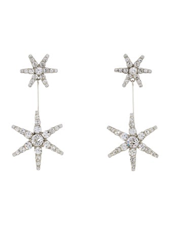 Jennifer Behr Estee Crystal Star Earrings