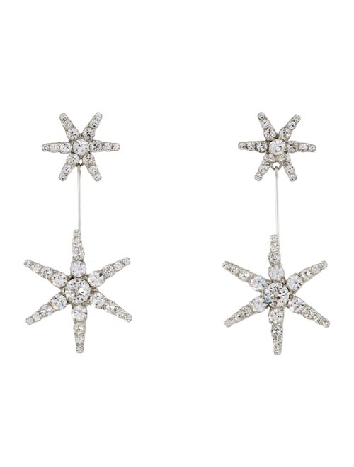 Jennifer Behr Estee Crystal Star Earrings