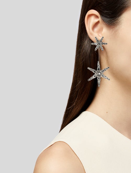 Jennifer Behr Estee Crystal Star Earrings