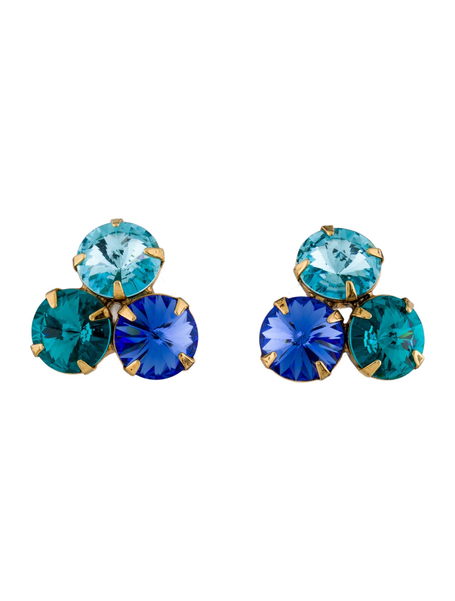 Jennifer Behr Crystal Levi Stud Earrings