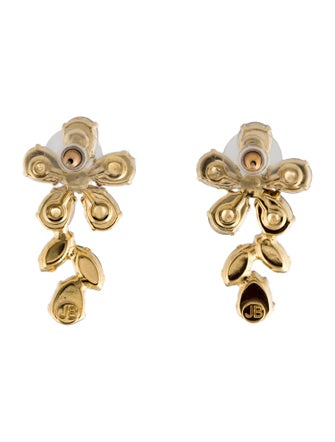 Jennifer Behr Crystal Odelia Drop Earrings