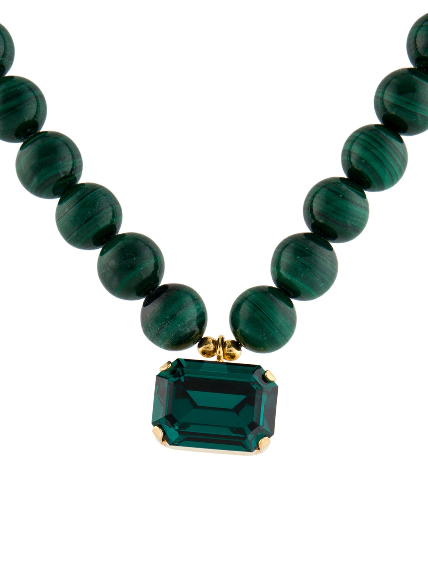 Jennifer Behr Crystal Sidonie Beaded Pendant Necklace