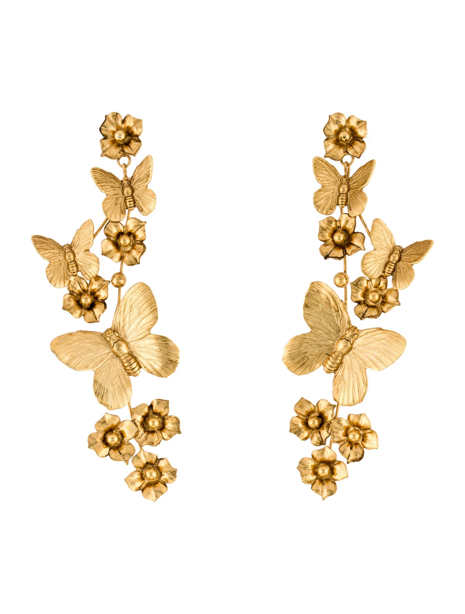 Jennifer Behr Galilea Butterfly Drop Earrings