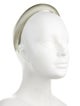 Jennifer Behr Satin Green Headband Hair Accessory