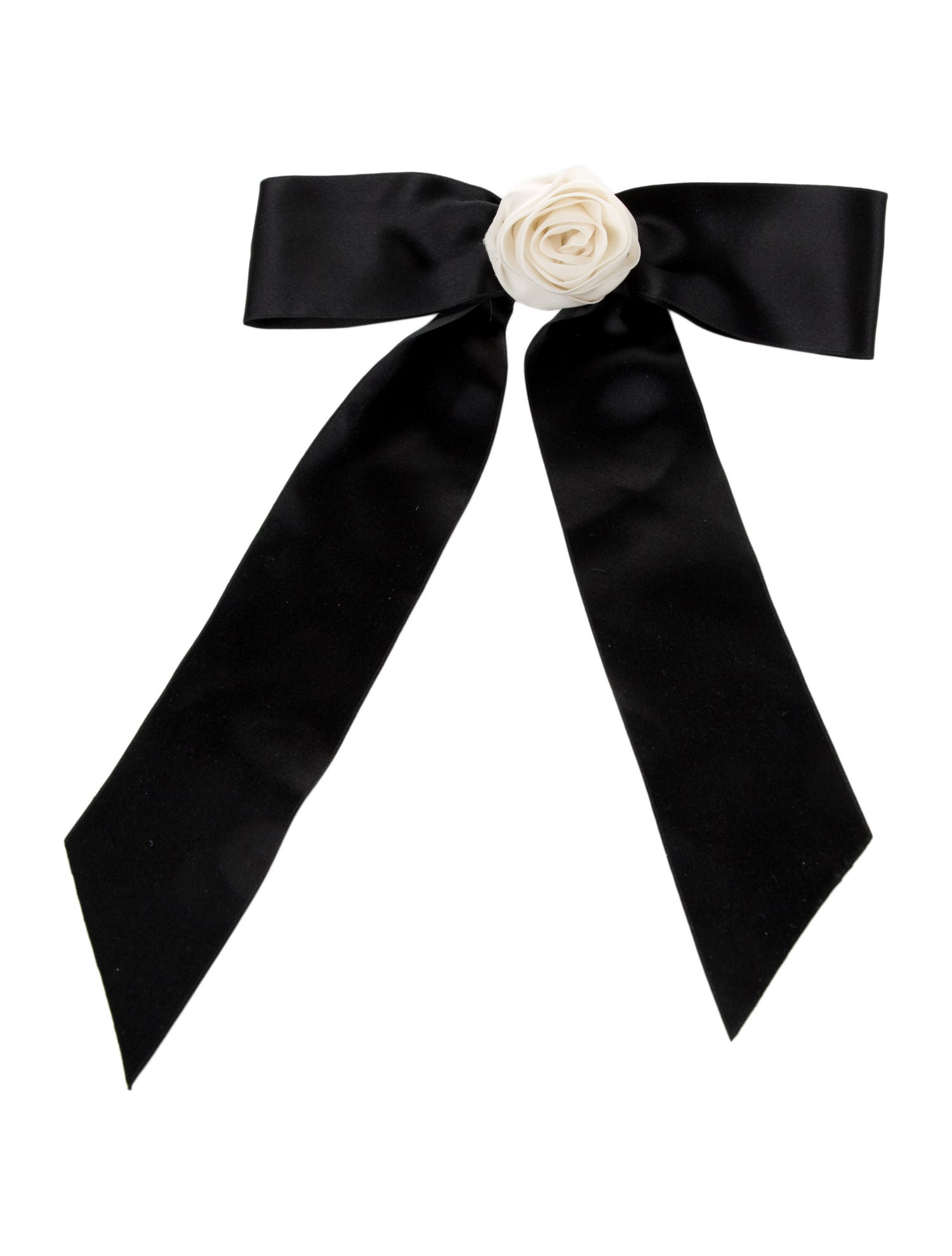 Jennifer Behr Satin Bow Hair Clip