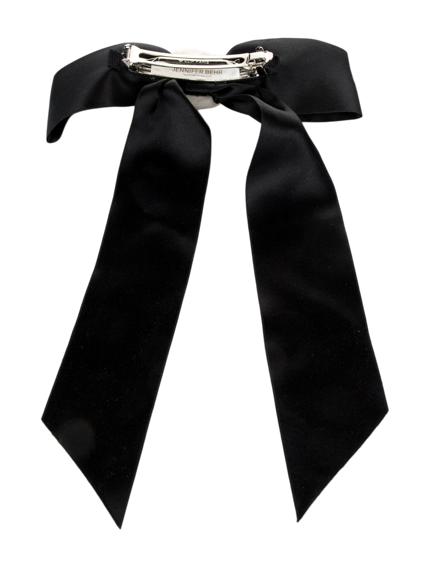 Jennifer Behr Satin Bow Hair Clip