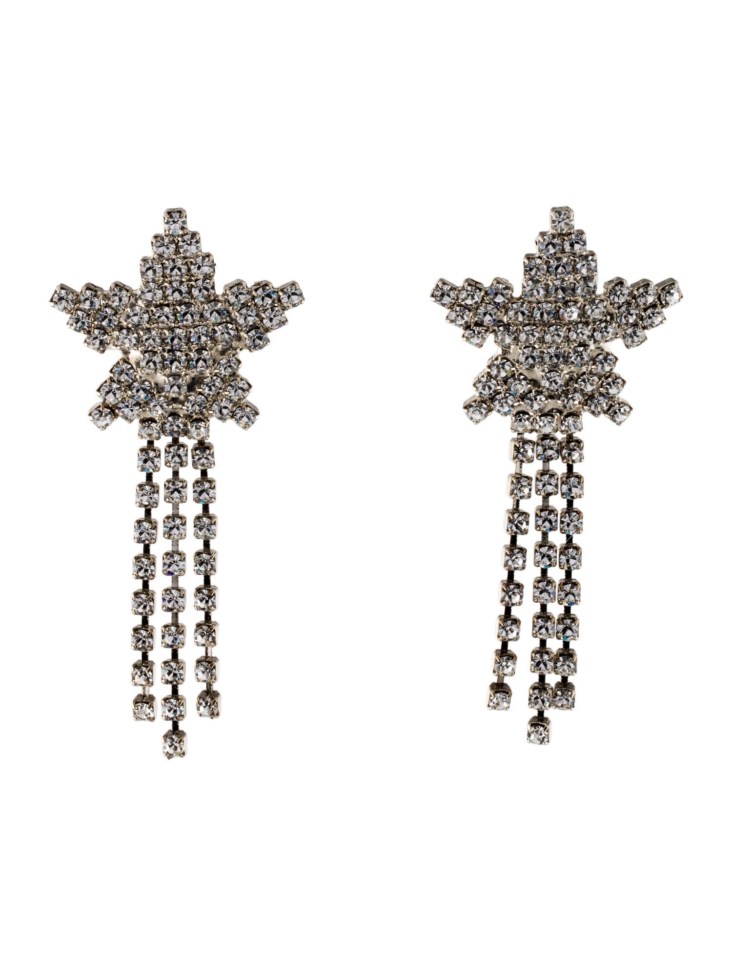 Jennifer Behr Crystal Shooting Star Drop Earrings