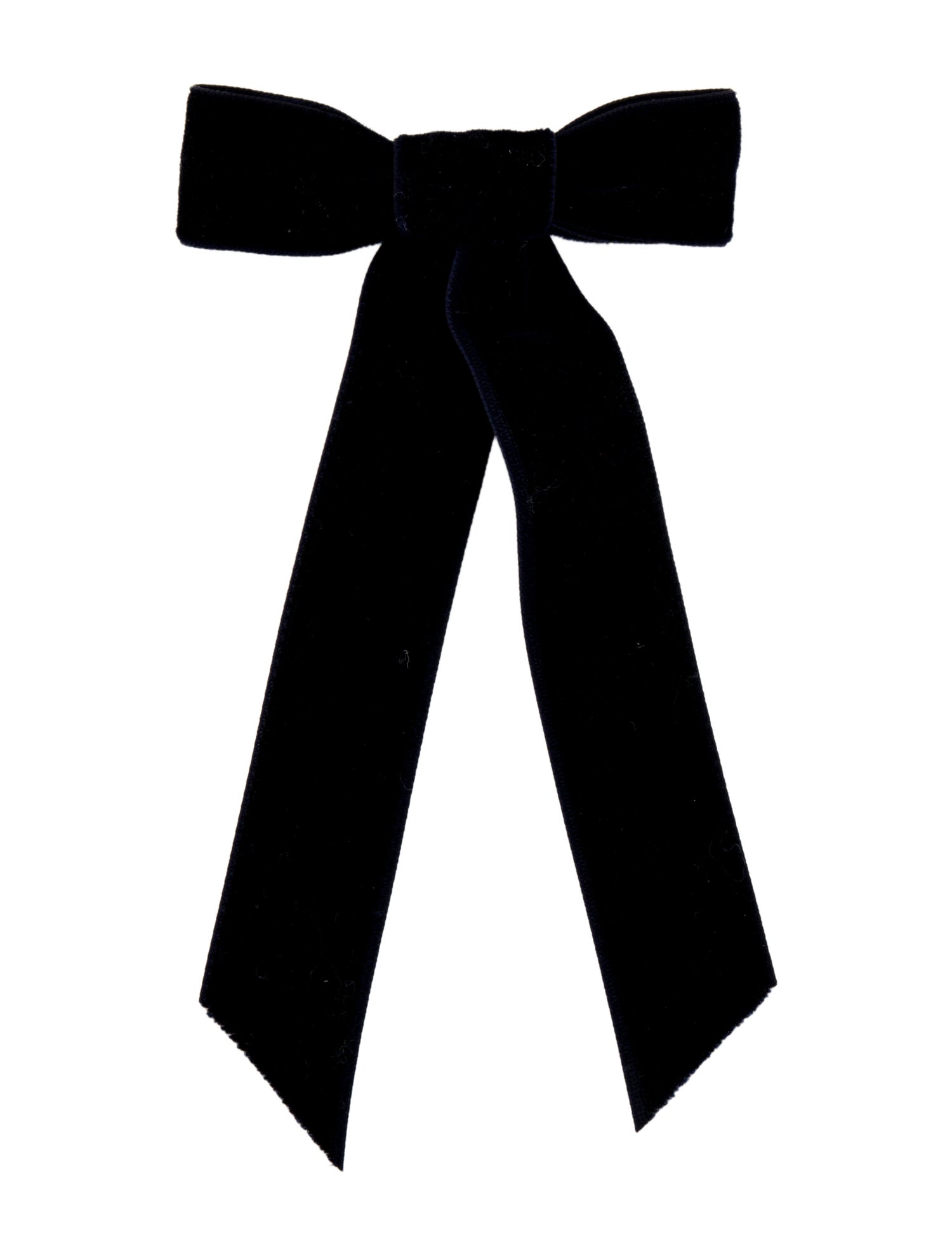 Jennifer Behr Velvet Bow Hair Clip