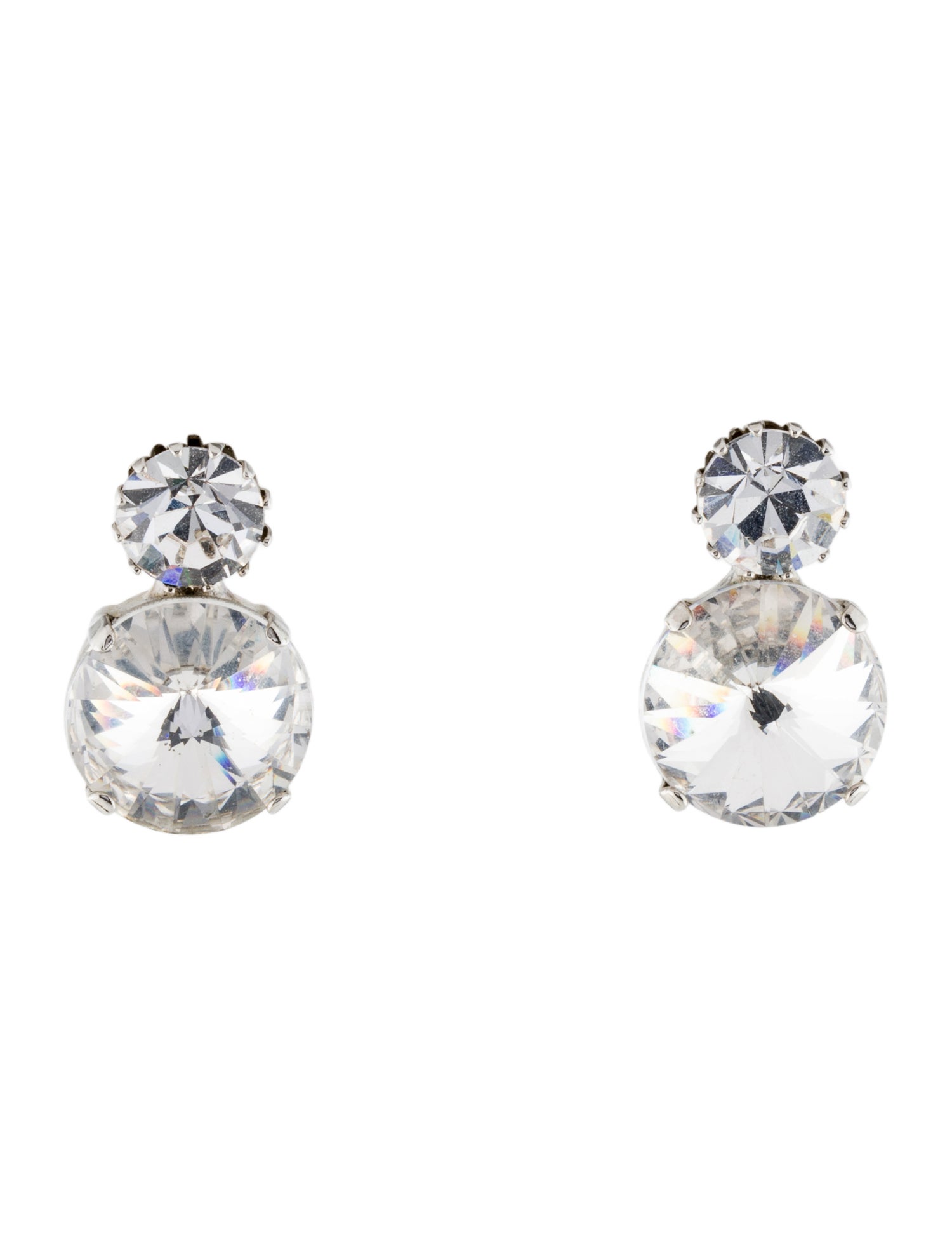 Jennifer Behr Crystal Myrla Stud Earrings