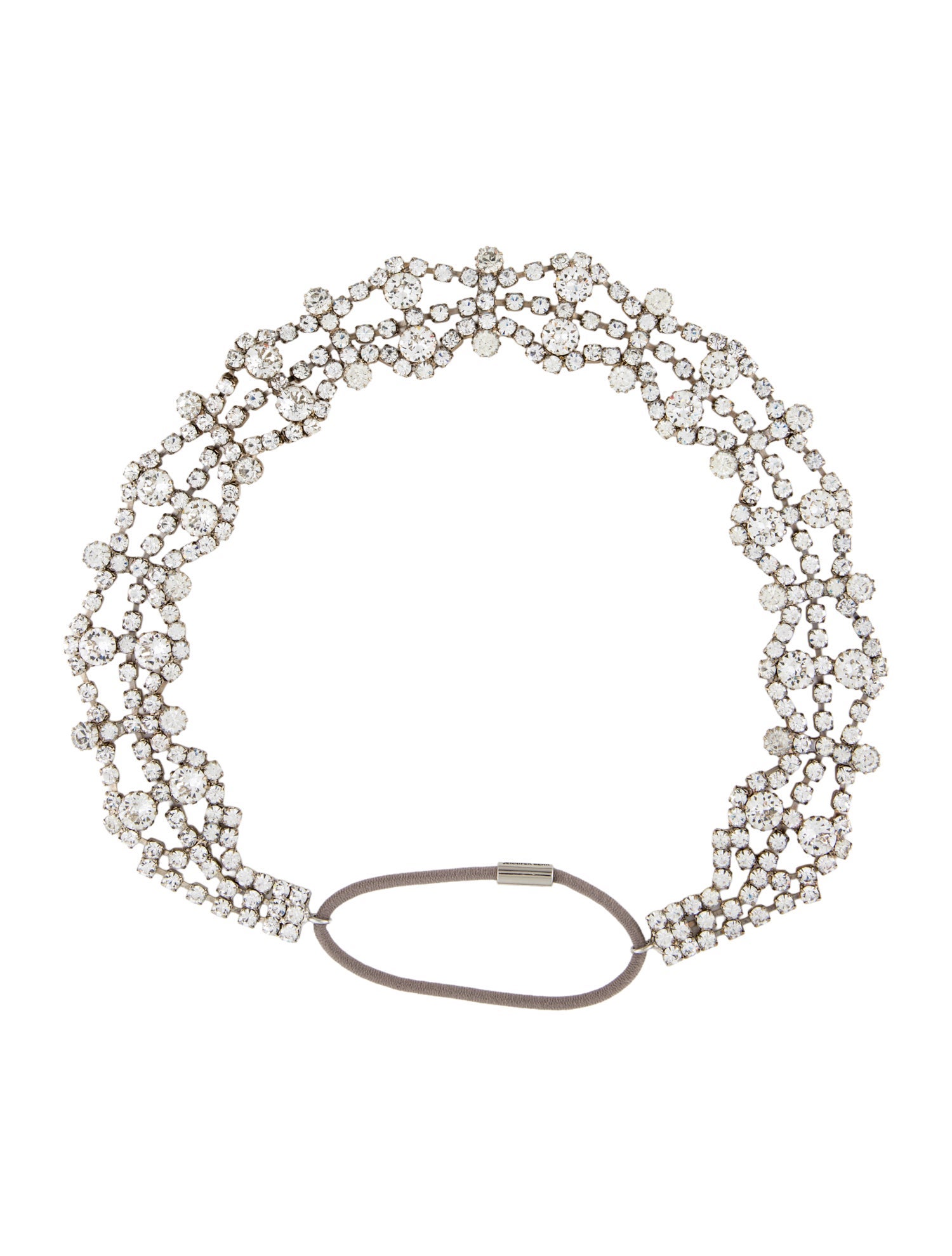 Jennifer Behr Crystal embellished headband