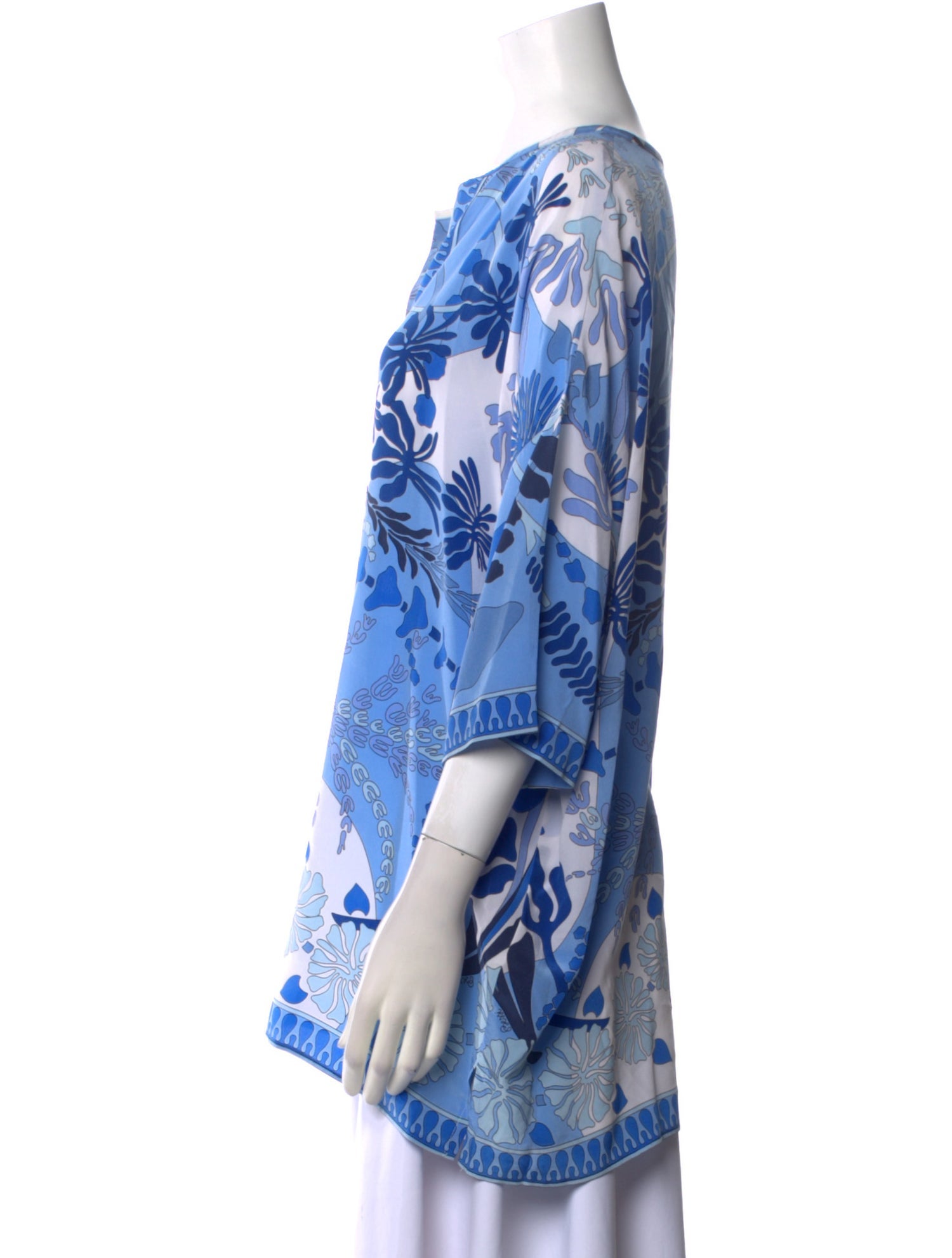 Bessi Linen Printed Tunic