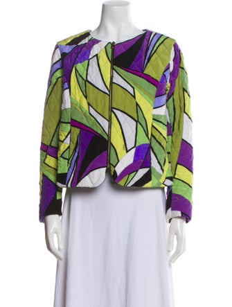 Bessi Silk Printed Blazer