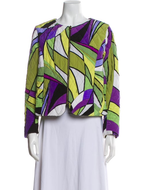 Bessi Silk Printed Blazer