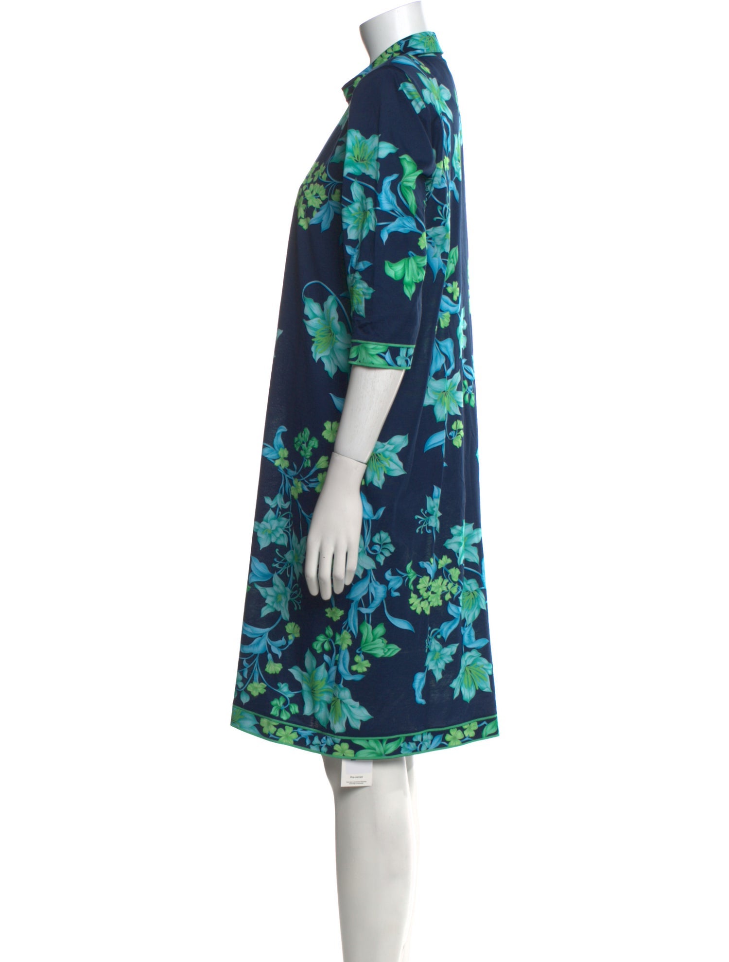 Bessi Floral Print Knee-Length Dress