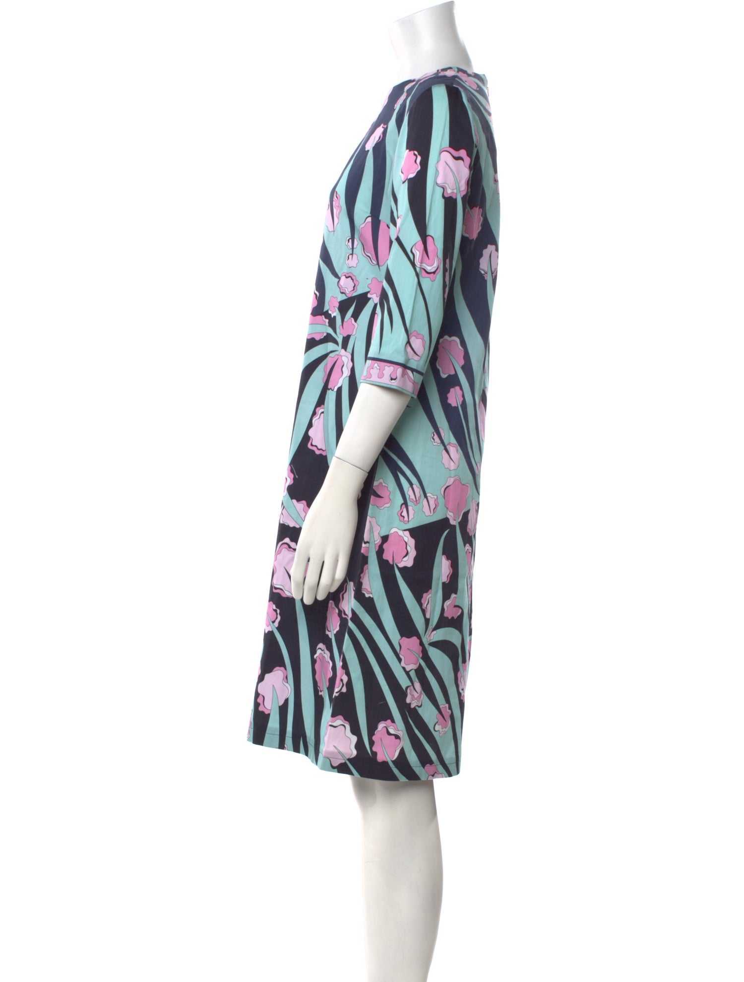 Bessi Printed Knee-Length Dress w/ Tags