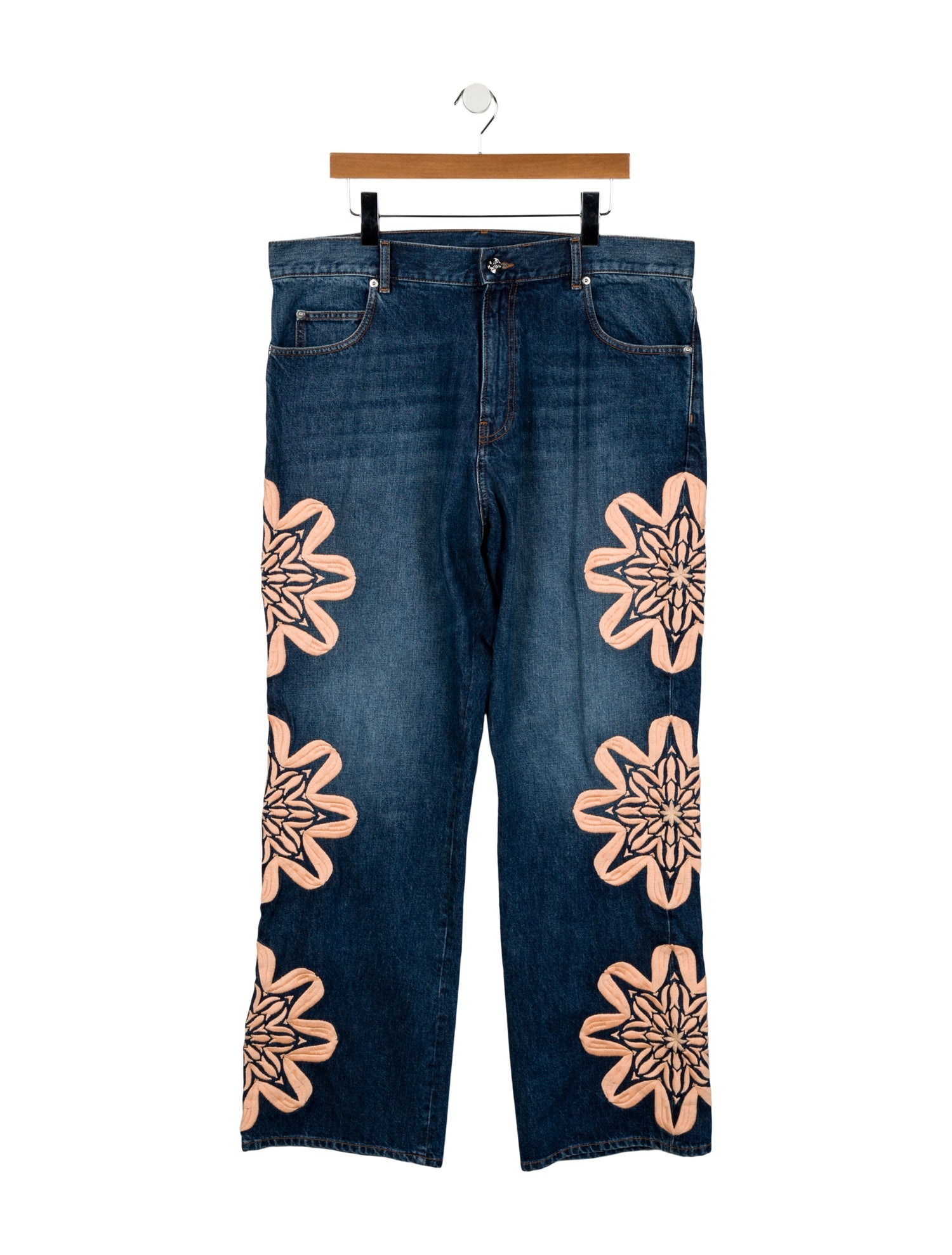 Bluemarble Straight-Leg Jeans