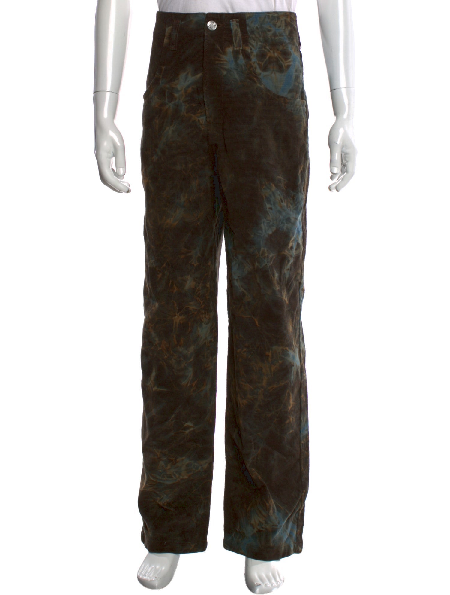 Bluemarble Tie-Dye Print Corduroy Pants w/ Tags