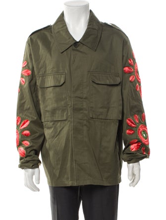 Bluemarble Graphic Print Utility Jacket