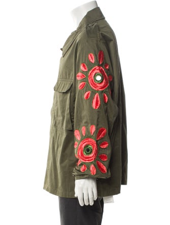 Bluemarble Graphic Print Utility Jacket