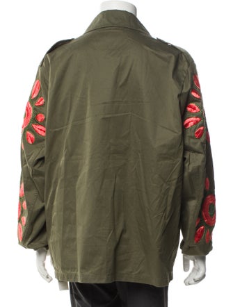 Bluemarble Graphic Print Utility Jacket