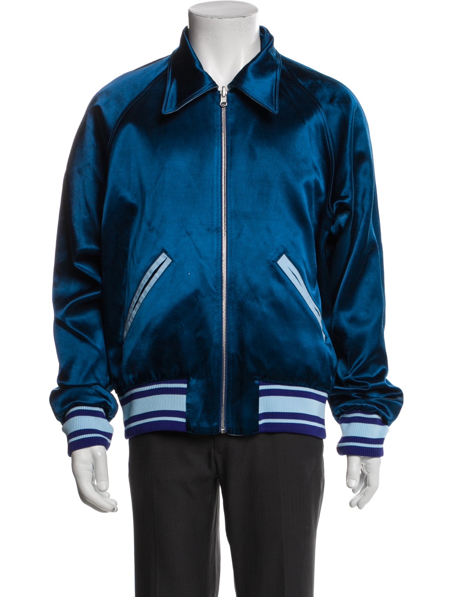 Bluemarble Striped Bomber Jacket