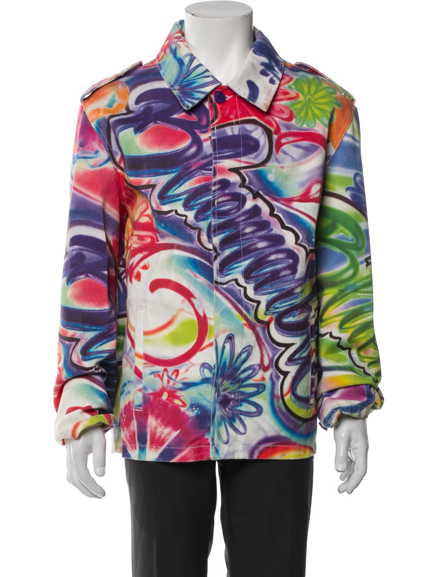 Bluemarble Printed Jacket